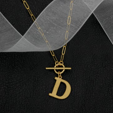 D 목걸이