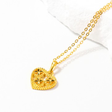 코코 하트 목걸이