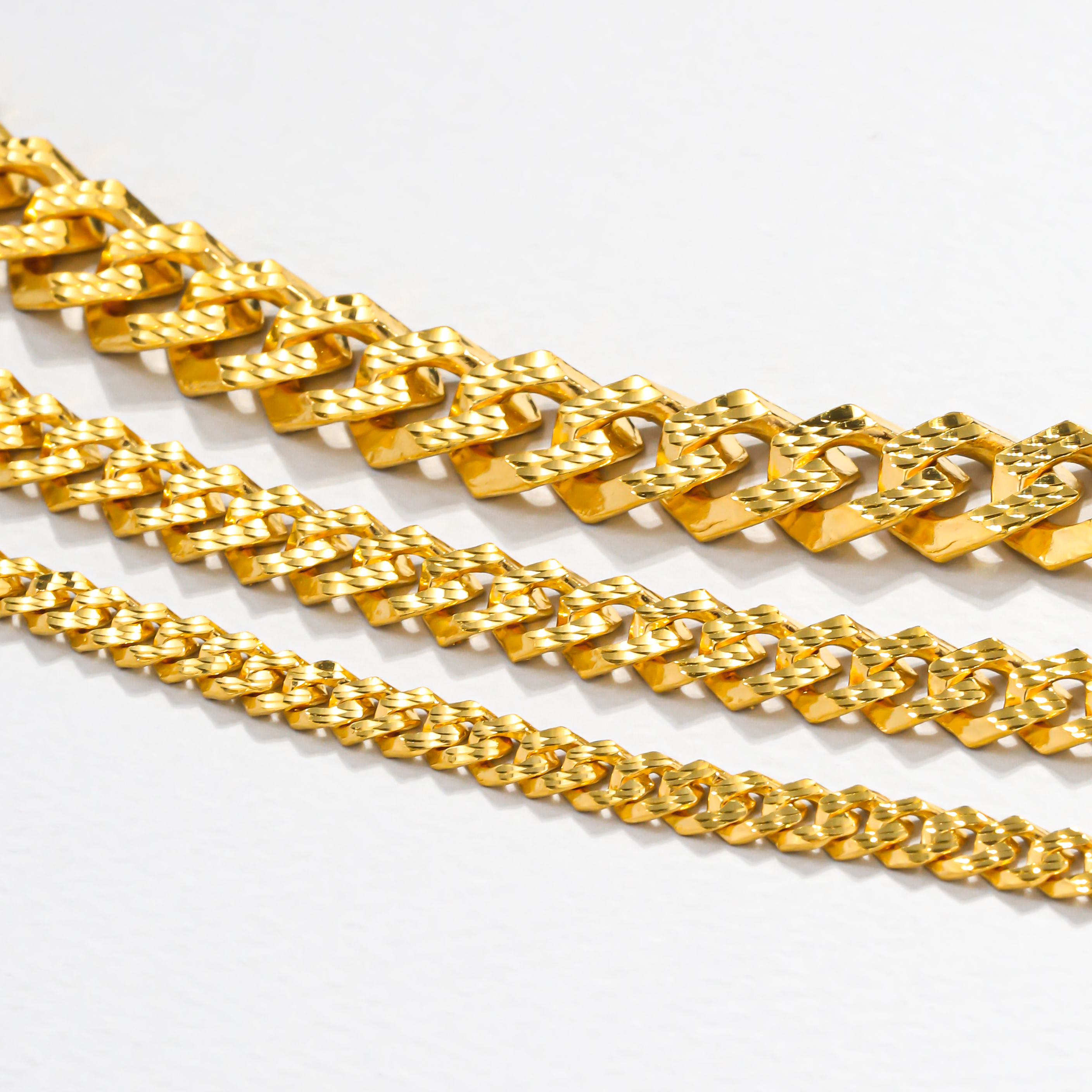 팔각체인 컷팅 팔찌