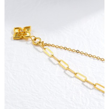 언발란스 플라워 목걸이