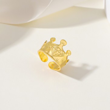 다이아 왕관 돌반지