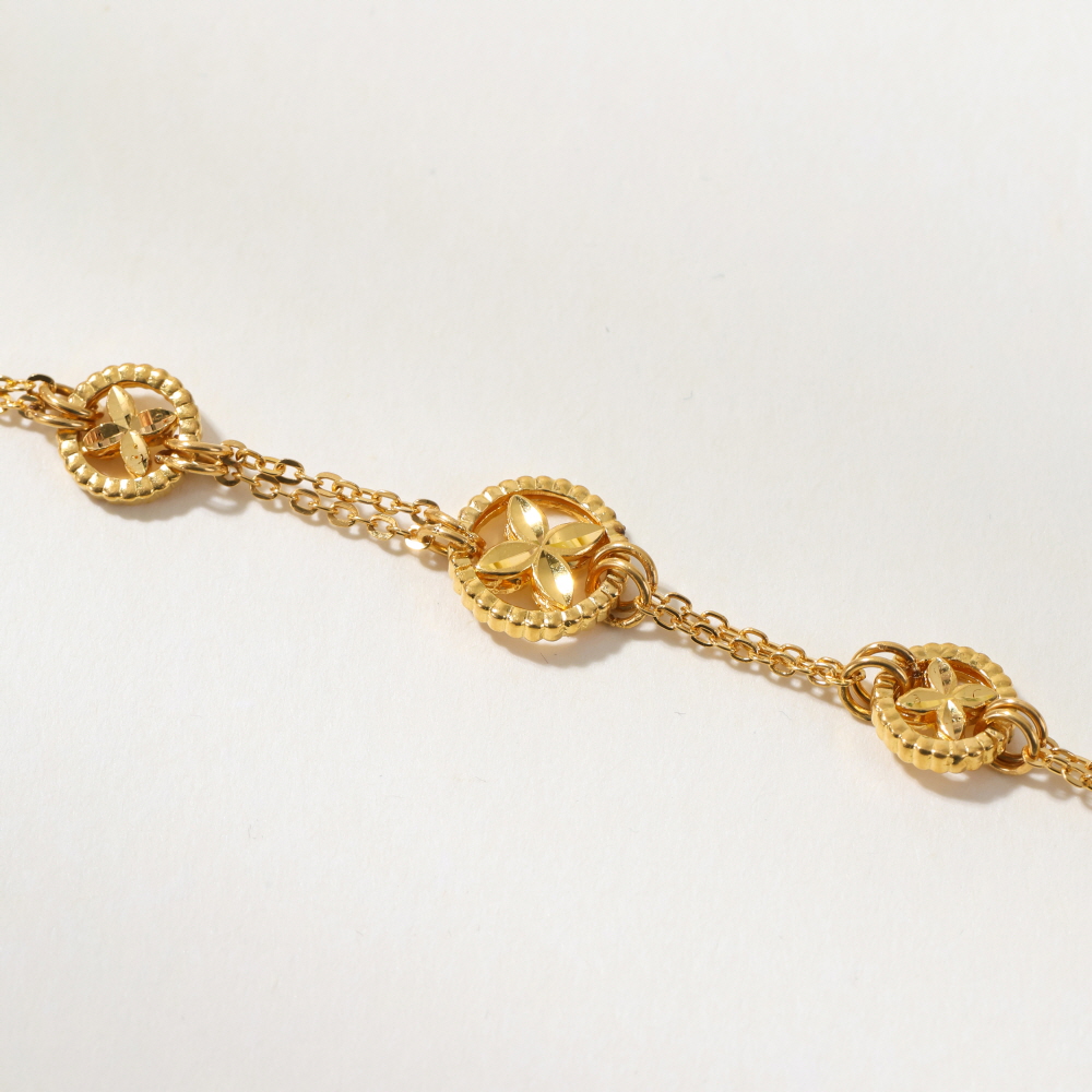 클로버 앤 컷팅 팔찌