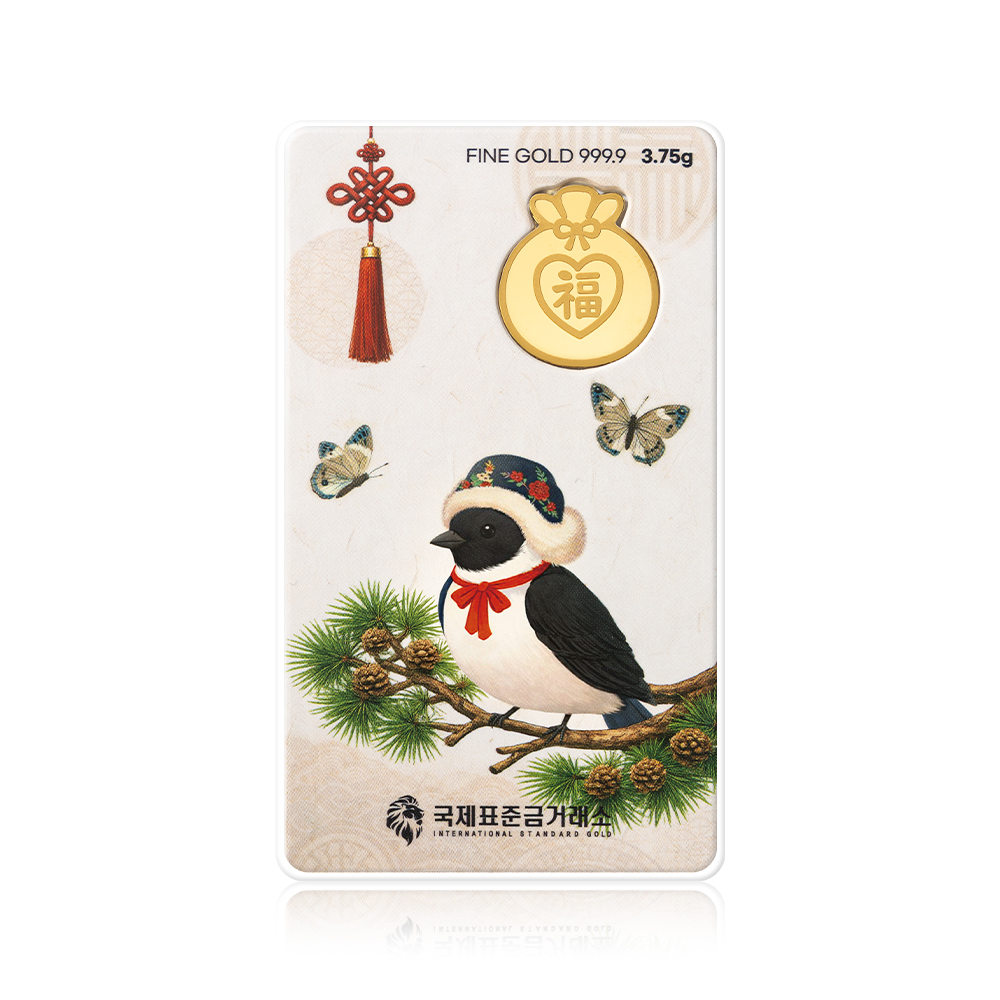 국제표준금거래소 다복 골드바 1g, 3.75g