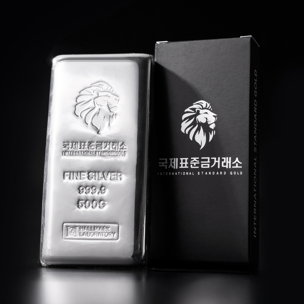국제표준금거래소 ISG 진공 실버바 500g