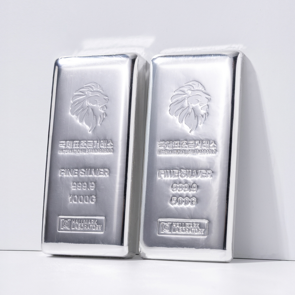 국제표준금거래소 ISG 진공 실버바 500g