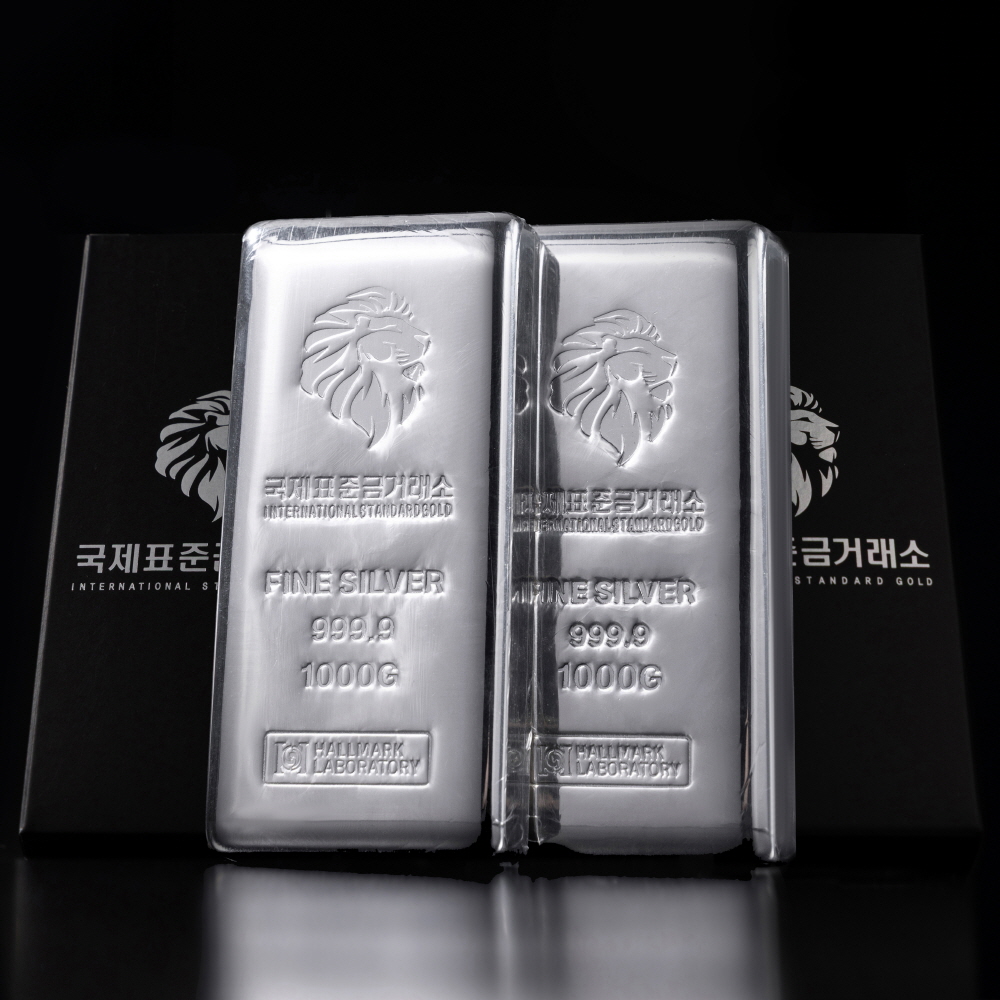 국제표준금거래소 ISG 진공 실버바 1000g