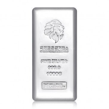 국제표준금거래소 ISG 진공 실버바 1000g