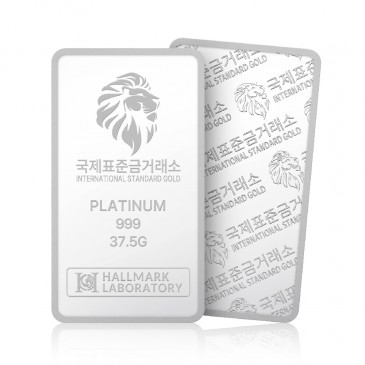 국제표준금거래소 ISG 플래티넘바 37.5g