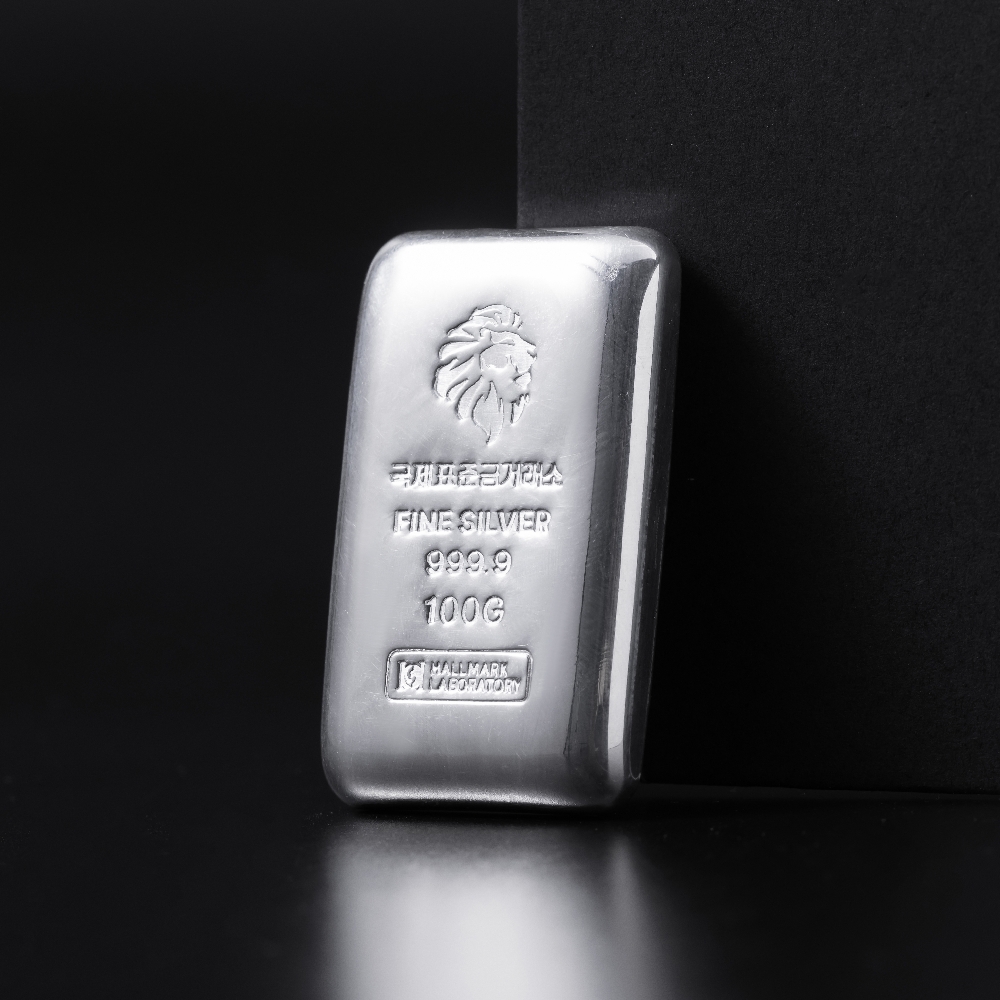 국제표준금거래소 ISG 진공 실버바 100g