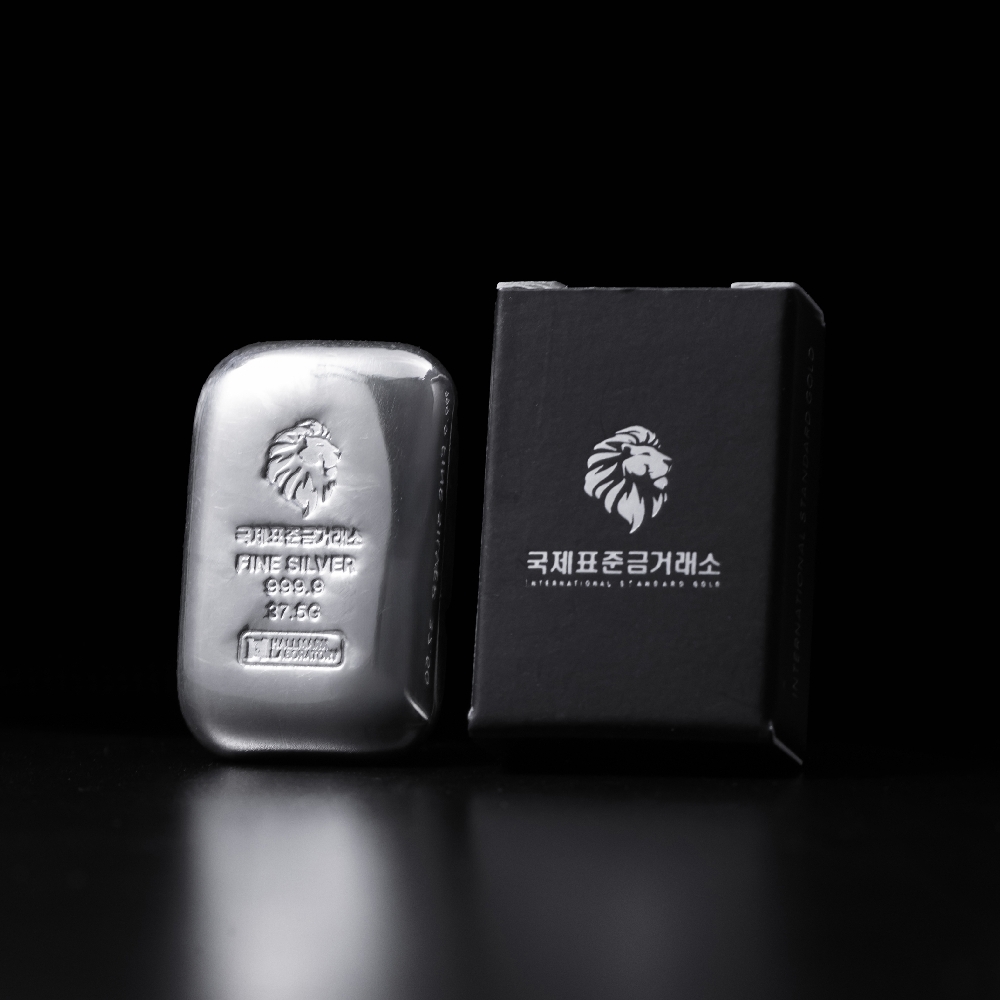 국제표준금거래소 ISG 진공 실버바 37.5g