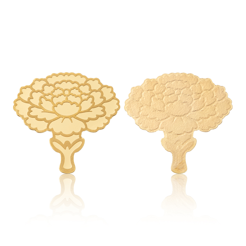 24k 카네이션 골드바 상패