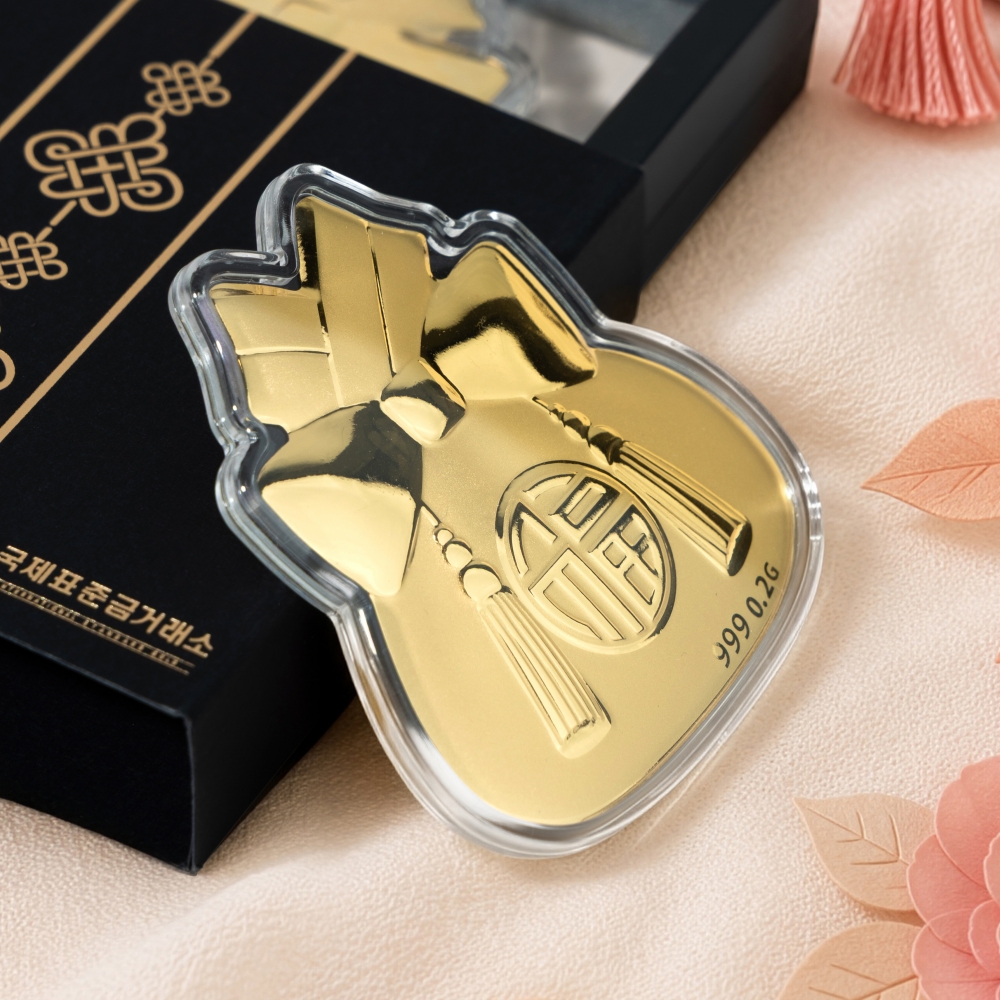0.2g 복주머니 골드바
